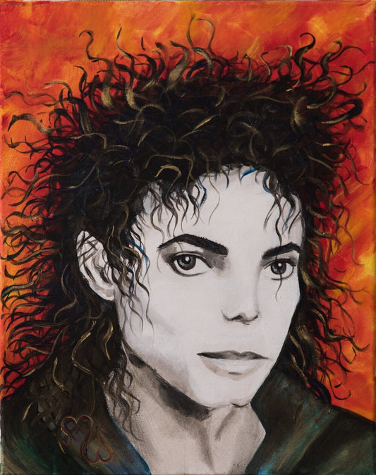 Michael Jackson Original Acrylic Painting