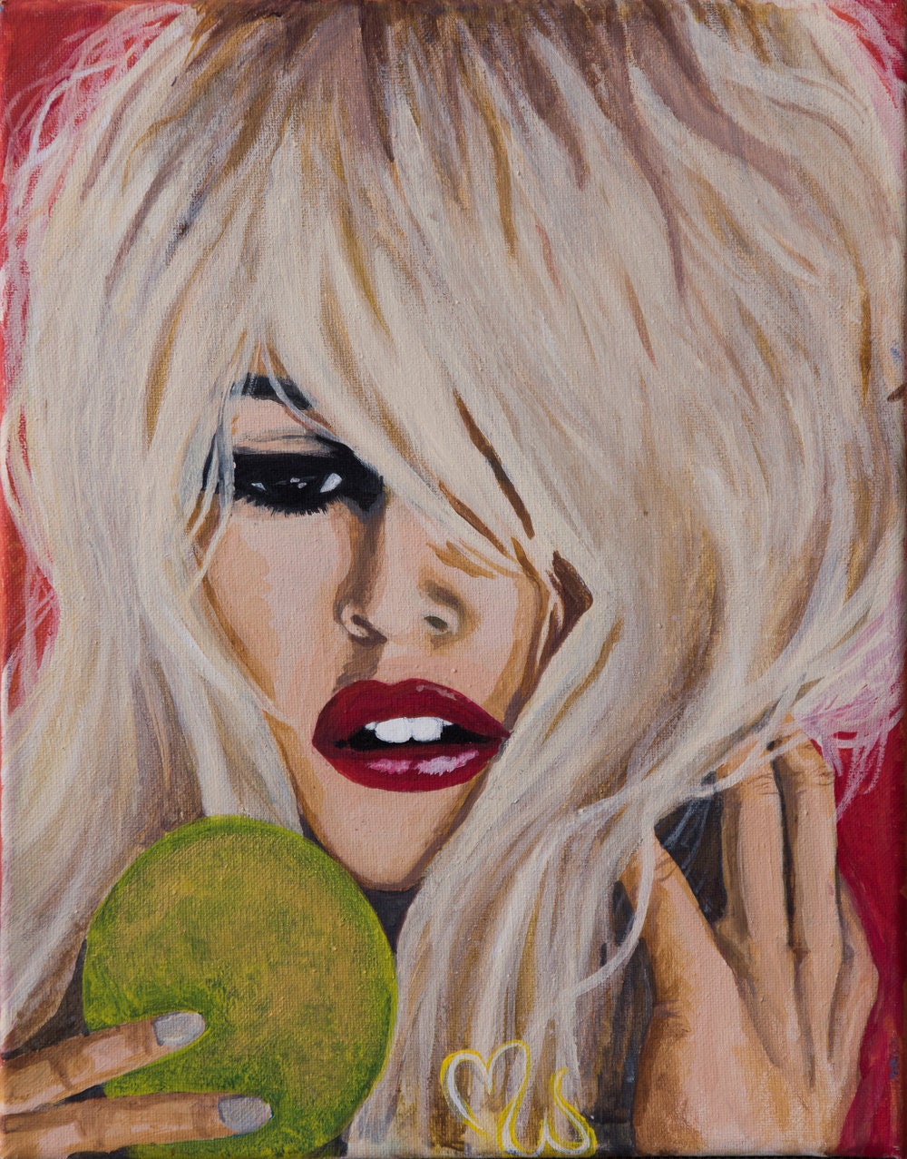 Brigitte Bardot Original Painting